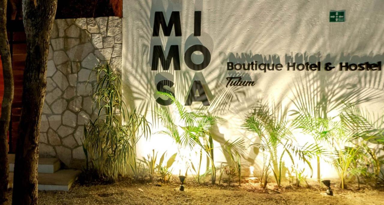 Hostel Mimosa Tulum Zewnętrze zdjęcie